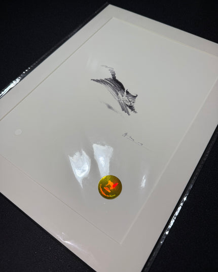 Art Print – "Dashing Cat" Back in Stock (2506P001)