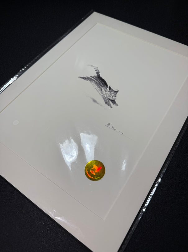 Art Print – "Dashing Cat" Back in Stock (2506P001)