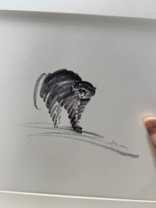 Art Print – "Hiss!" (xmasP011)