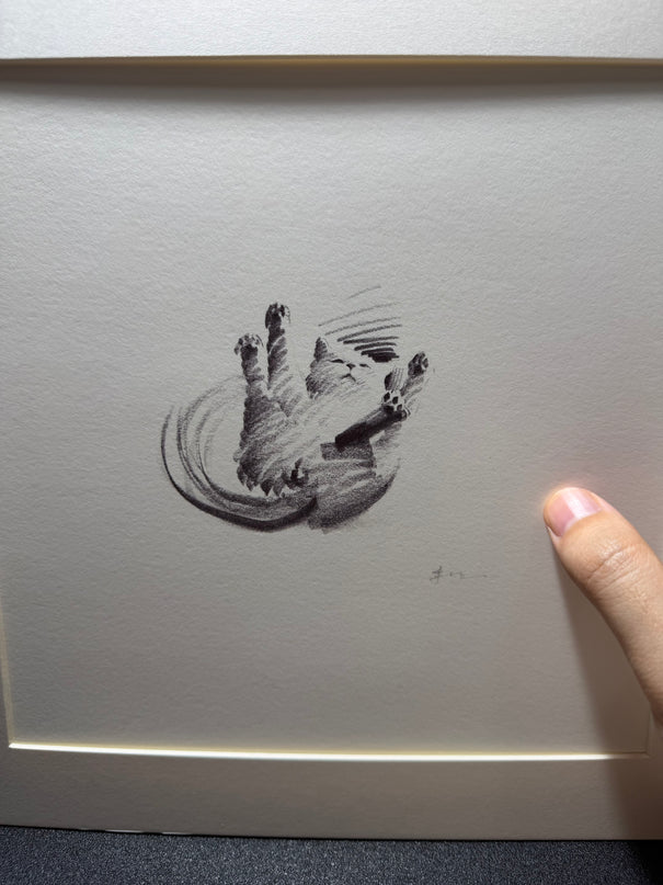 Dashing Kittens Series (Set of 4 Illustrations)