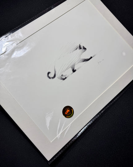 Art Print – "Siamese Cat — Stroll" (2510P002)