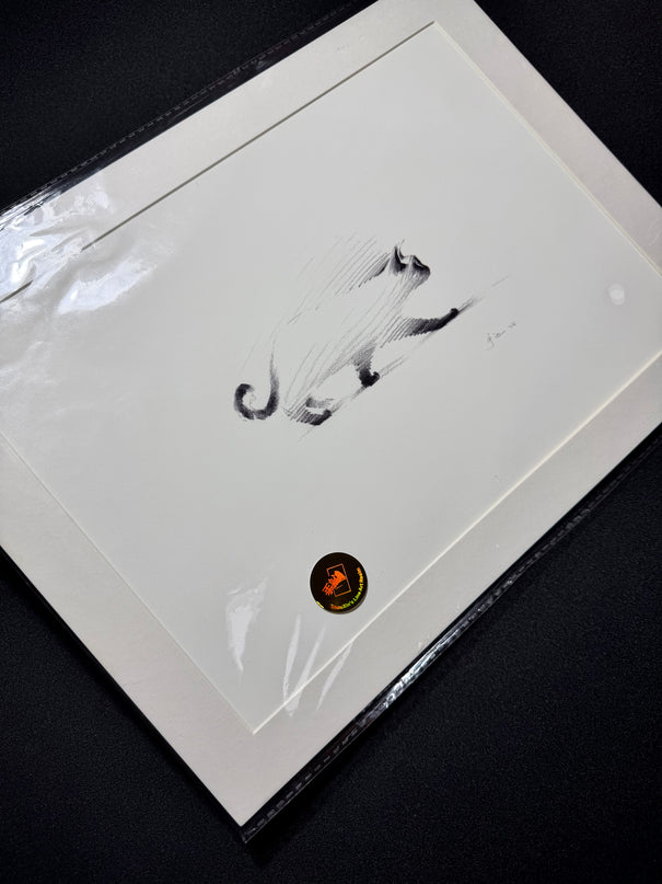 Art Print – "Siamese Cat — Stroll" (2510P002)