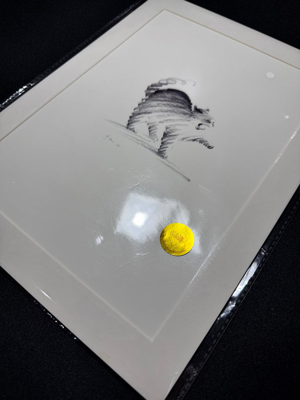 Art Print – "Yawn & Stretch" (2510P008)