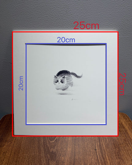 Dashing Kittens Series (Set of 4 Illustrations)