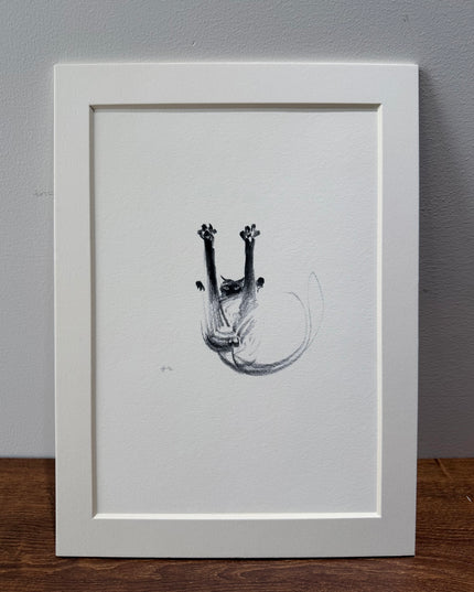 Art Print - "Paws in the Air" (2607P004)