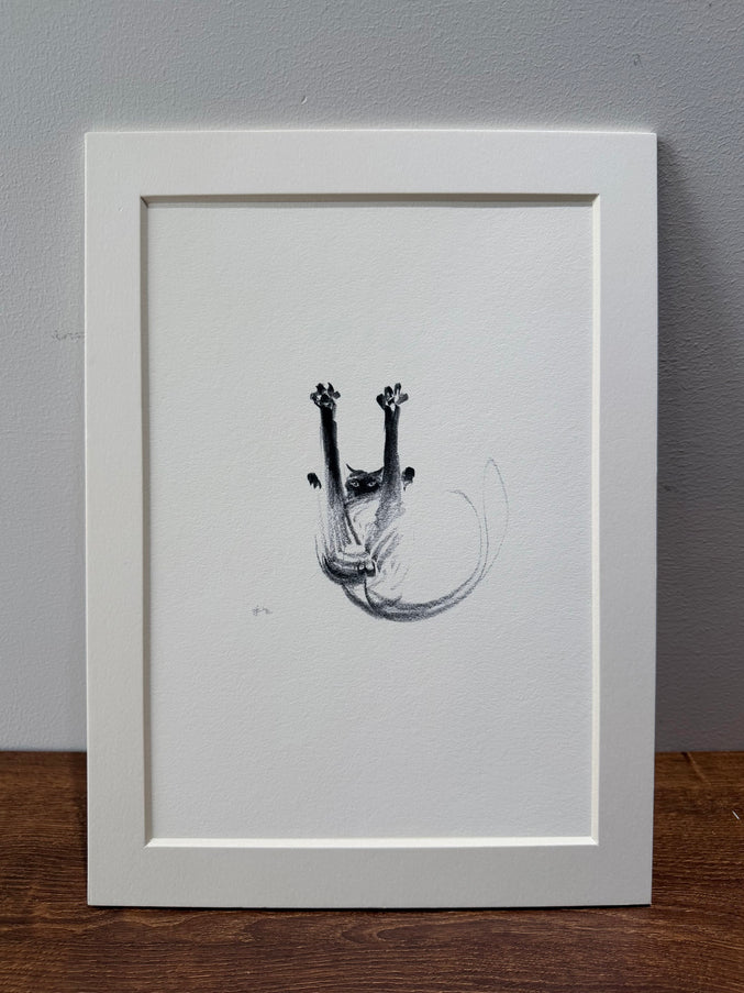 Art Print - "Paws in the Air" (2607P004)