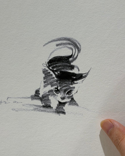 Art Print - "Ready to Pounce" (2607P002)