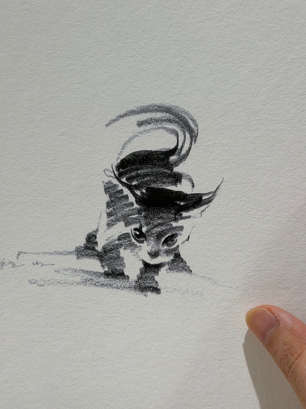 Art Print - "Ready to Pounce" (2607P002)
