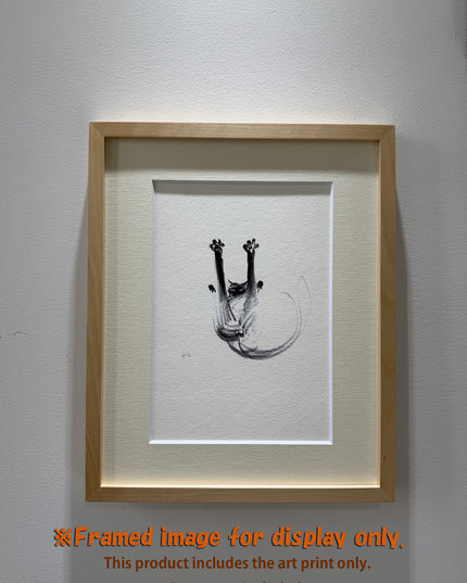 Art Print - "Paws in the Air" (2607P004)