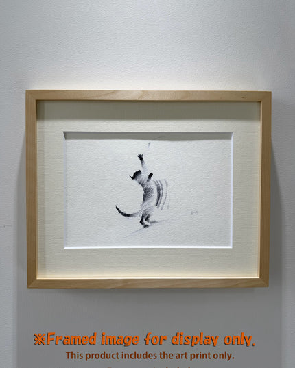 Art Print - "Siamese Cat - At Play" (2607P001)