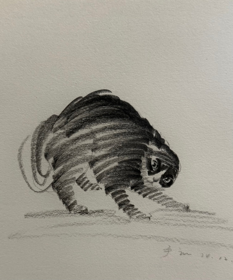 No. 003  "Black Cat Series – Tuxedo cat"