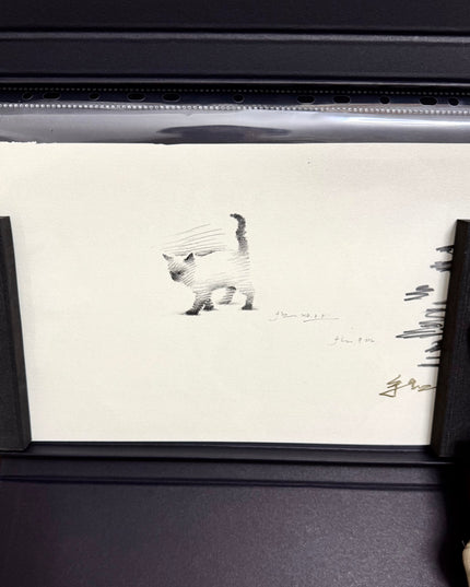 No. 002  "Black Cat Series – Siamese"