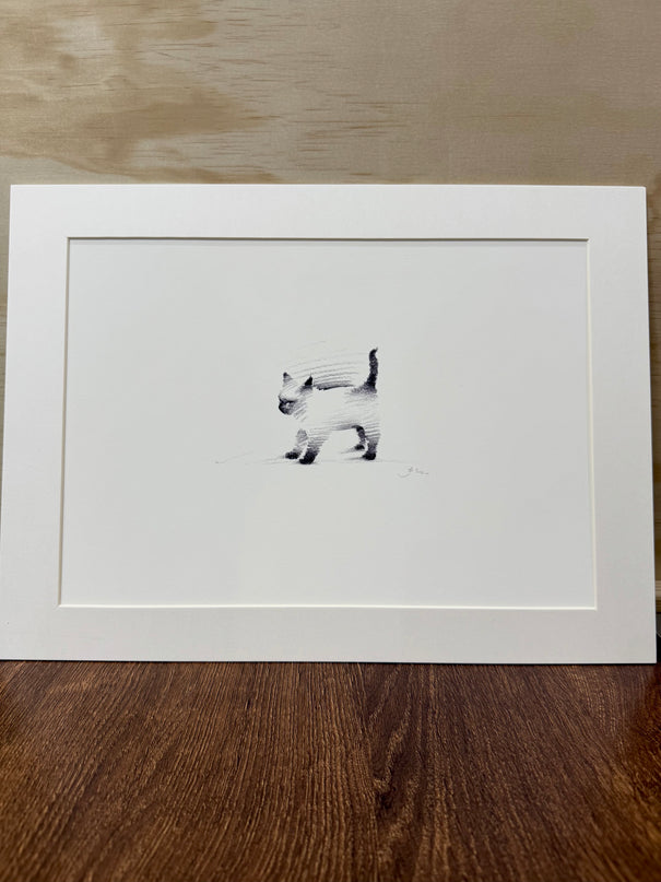 Art Print – "Siamese Cat" (RP-006)