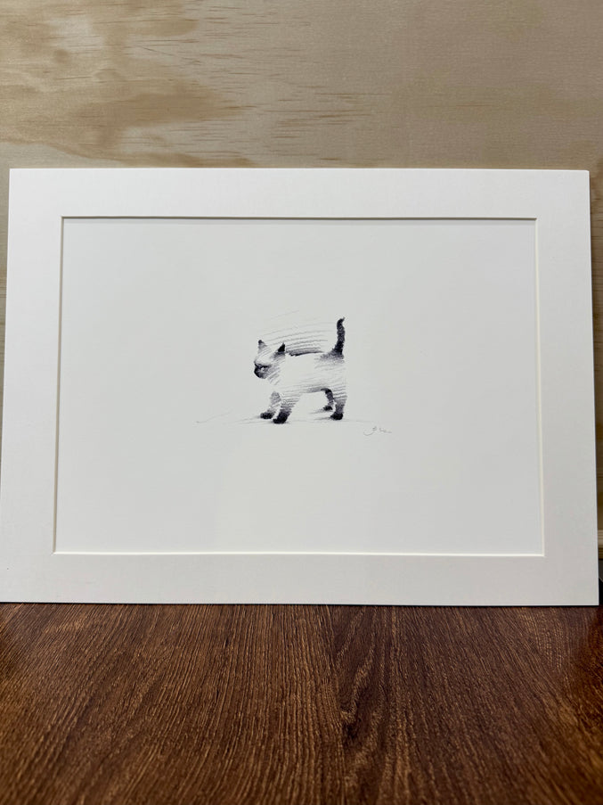 Art Print – "Siamese Cat" (RP-006)