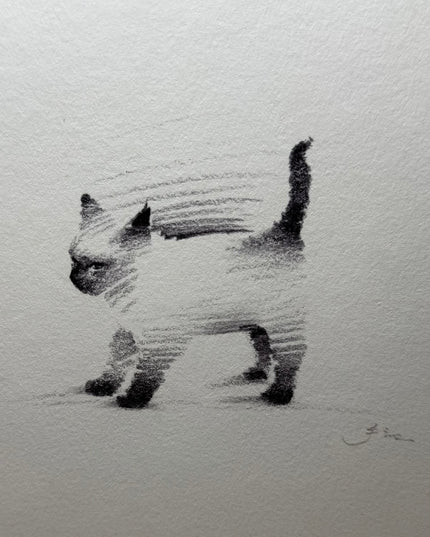 Art Print – "Siamese Cat" (RP-006)