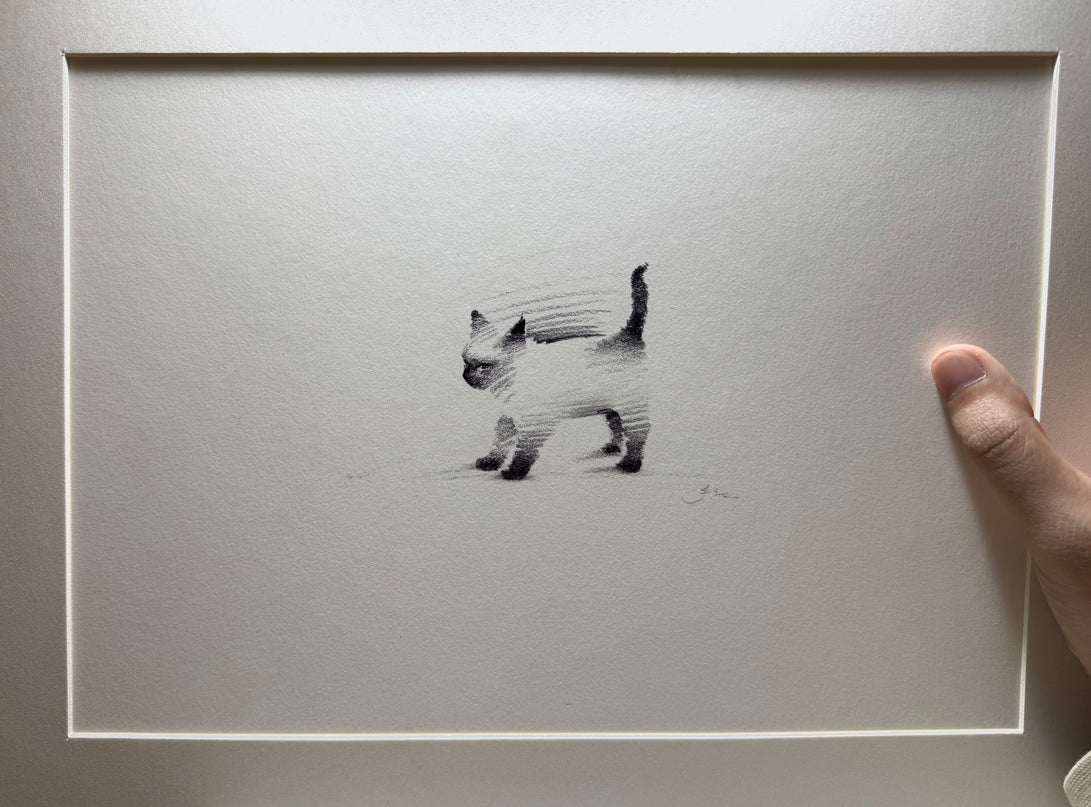 Art Print – "Siamese Cat" (RP-006)