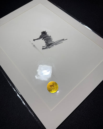 Art Print – "The Black Cat — Hackles" (RP-004)