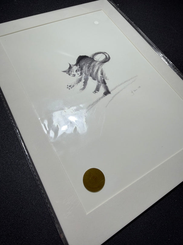 Art Print - "The Black Cat - Crab Walk" (2603P001)