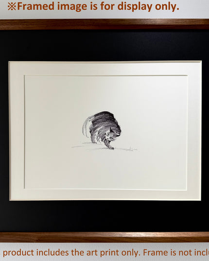 Art Print – "Don't Mess With Meow"  (2506P008)