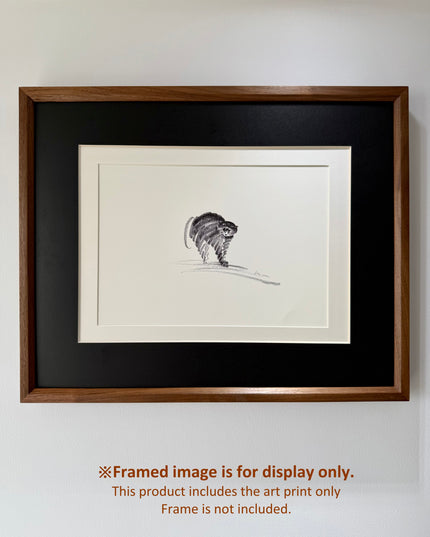 Art Print – "Hiss!" (xmasP011)