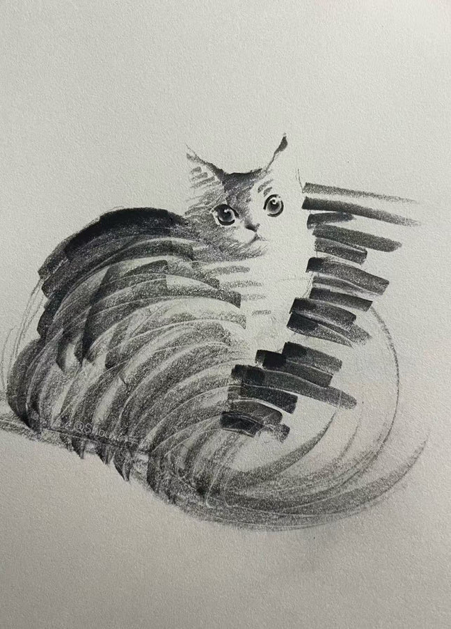 No. 022 "Gaze, No. II"