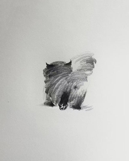 No. 036 "Black Cat Series, Tiny Kitten"
