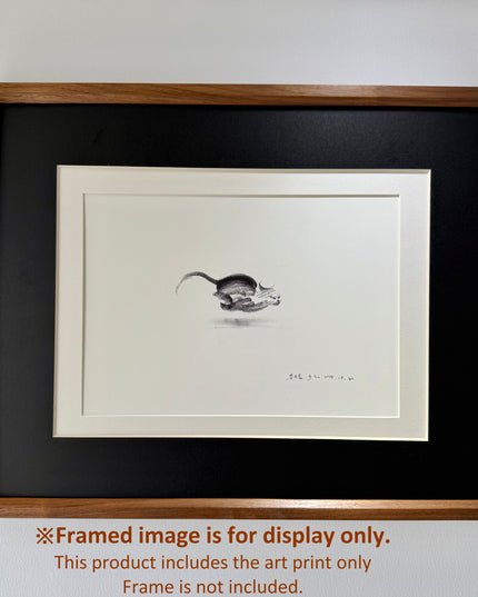 Art Print – "Dashing Cat 2"  (2506P002)