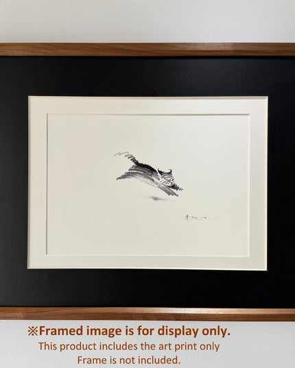 Art Print – "Dashing Cat" Back in Stock (2506P001)