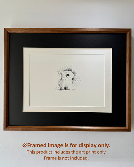 Art Print – "Big Meow"  (2506P004)