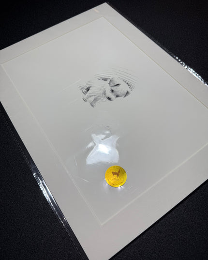 Art Print – "Little Pup I" (xmasP013)