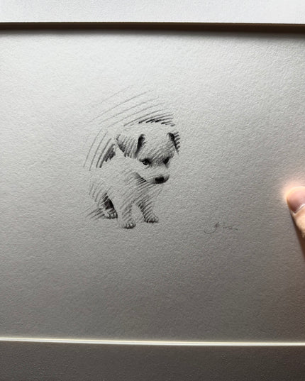 Art Print – "Little Pup I" (xmasP013)