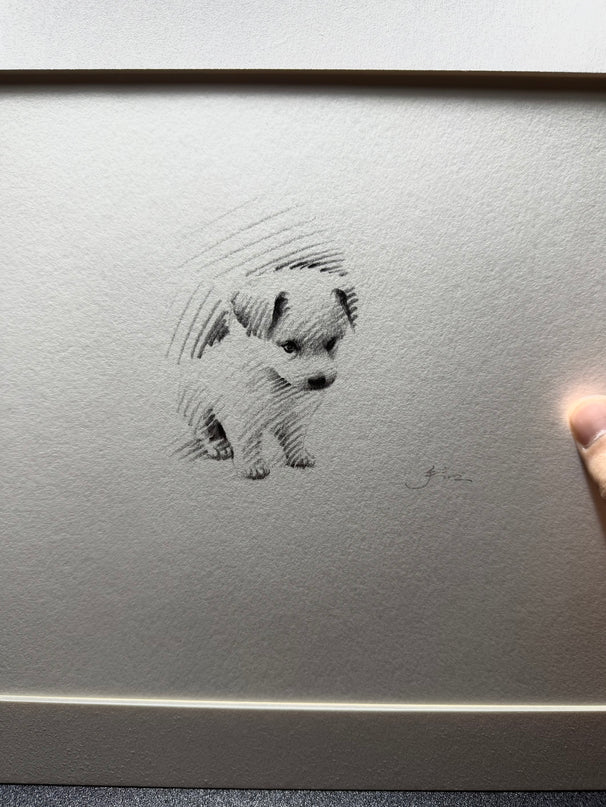 Art Print – "Little Pup I" (xmasP013)