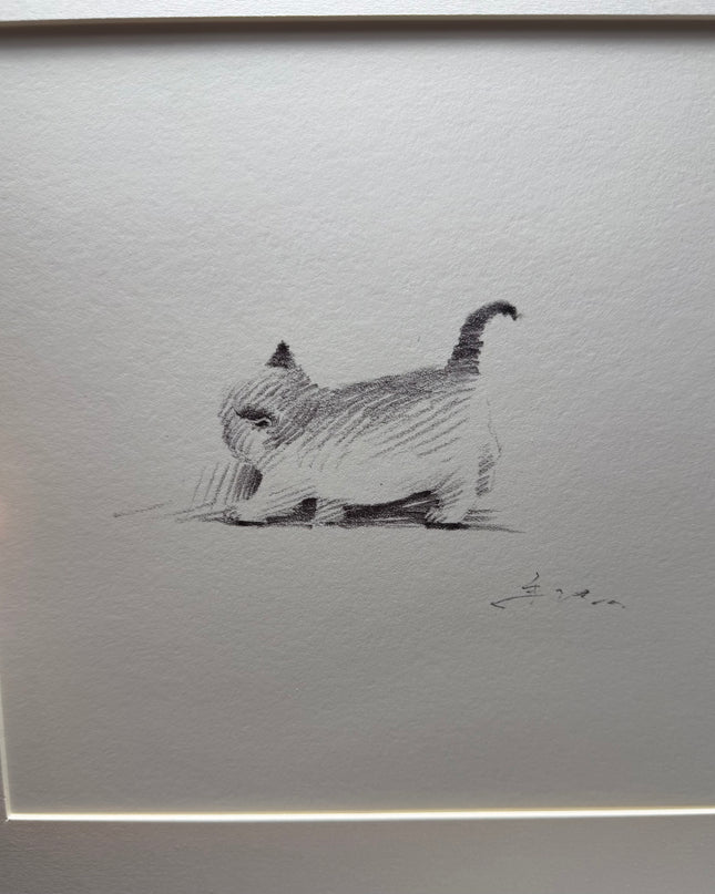 Leisurely Kittens Series (Set of 4 Illustrations)