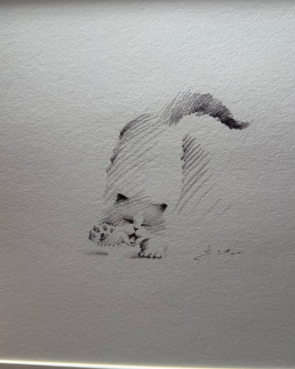 Leisurely Kittens Series (Set of 4 Illustrations)