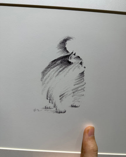 Art Print - "Looking Aside" (2603P004)