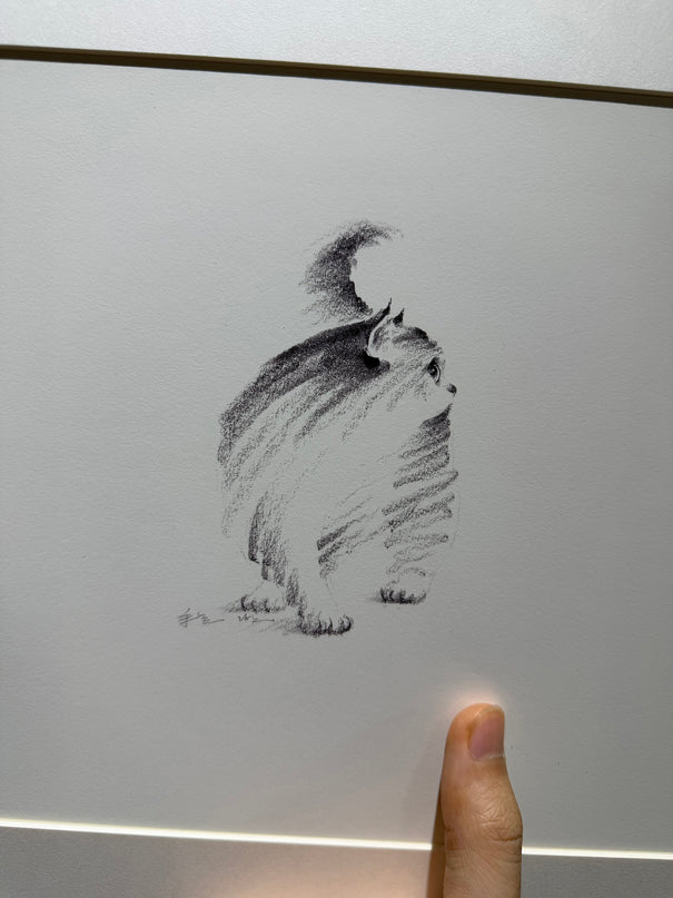 Art Print - "Looking Aside" (2603P004)