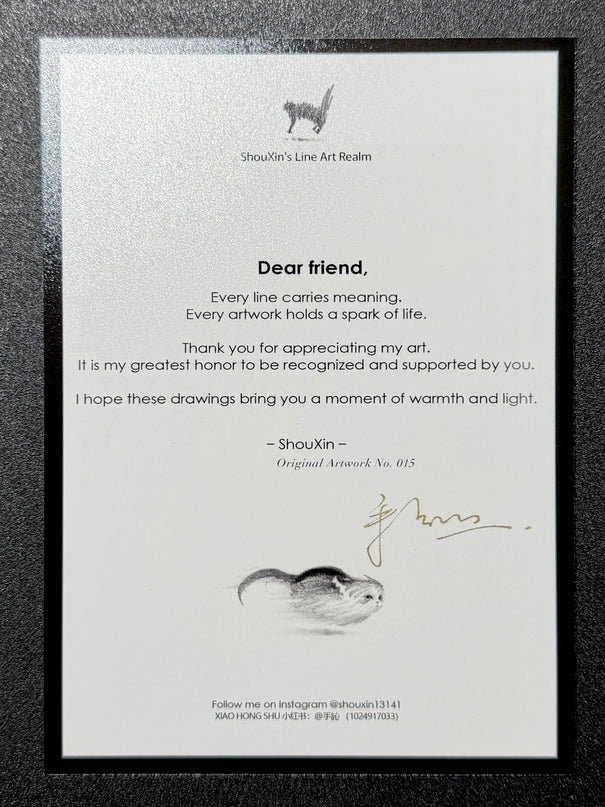 No. 013  "Ragdoll Cat"