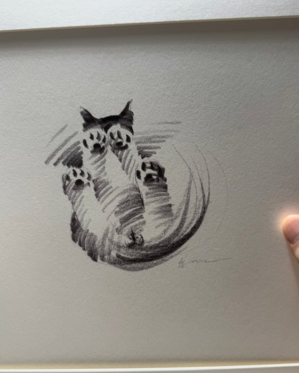 Art Print – "Peek-a-Boo" (xmasP010)