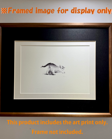 Art Print – "Playful Kitty" (2510P004)