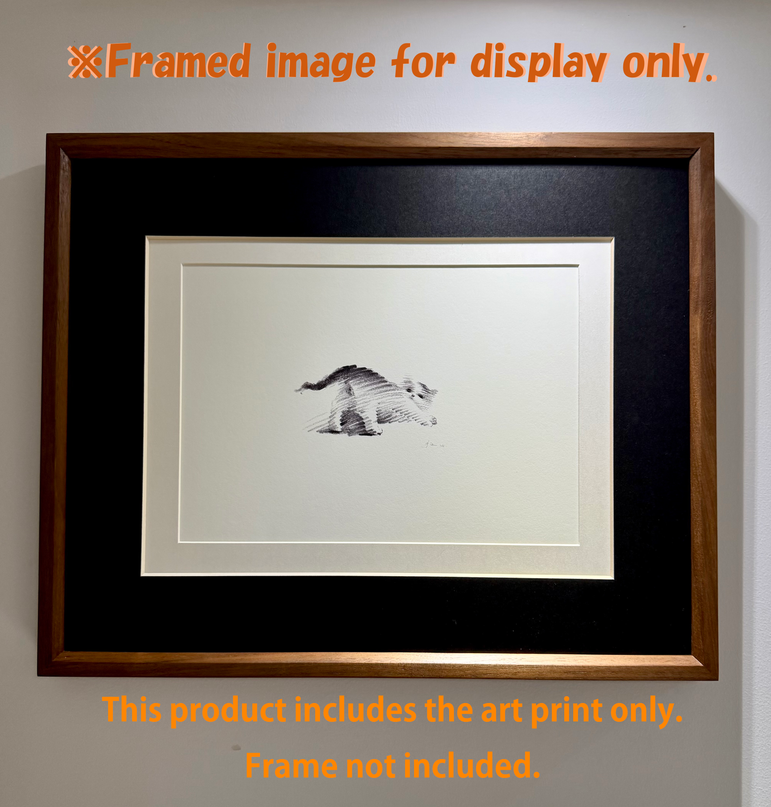 Art Print – "Playful Kitty" (2510P004)