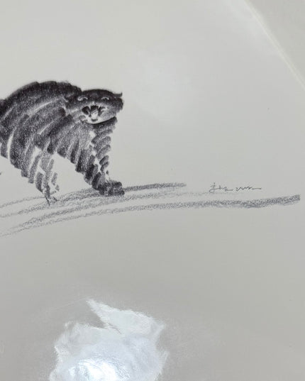 Art Print – "Hiss!" (xmasP011)